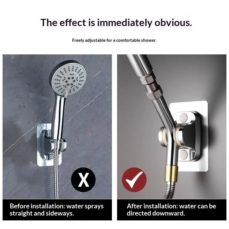 Shower Head Elbow Adapter Heavy Duty 135° Extension Angle G1/2 Universal Connection Durable Shower Accessory for Hotel & Home