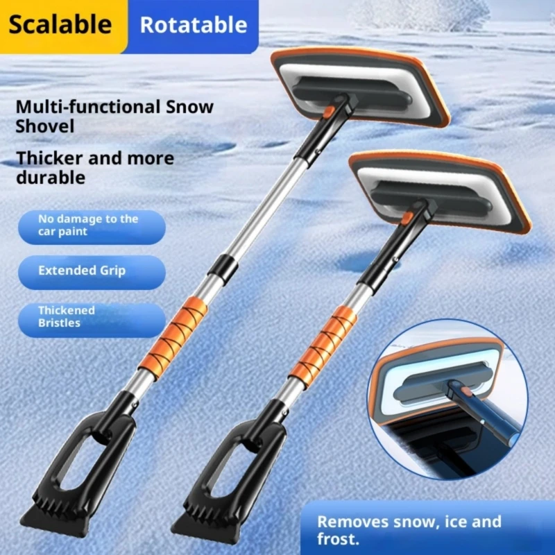 

Multiple Purpose Vehicle Snow Shovel Thin Mixture Building For Backpacking D7YA