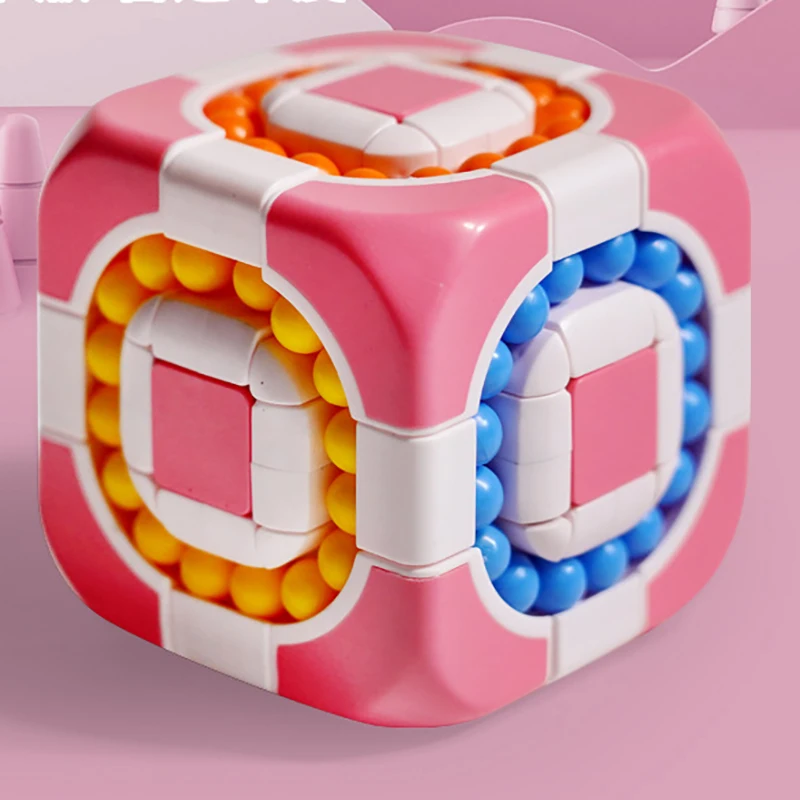 Three-stage Ball Twist Decompresses Puzzle Magic Cube Fidget Toys Funny Toys Speed Cube Thinking Training Toy Gift Toys for Kids