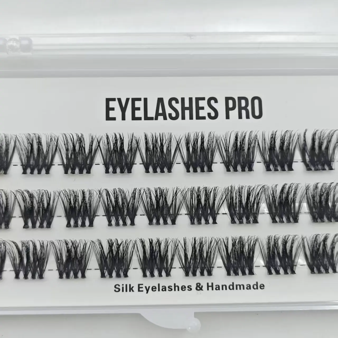 BBA-012 DIY Hand Made Eyelash Extension Segmented Flase Lashes cluster Lash Bundles Soft Ribbon Strip Eyelashes Makeup Lashes