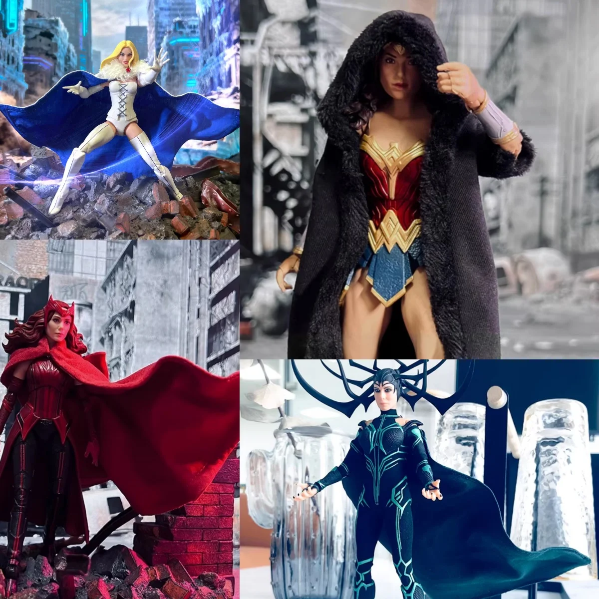 

【Без фигурки】Аксессуары для одежды женской солдатской героини в масштабе 1/12: плащ-накидка, подходит для 6-дюймовых фигурок, игрушки для фанатов, DIY