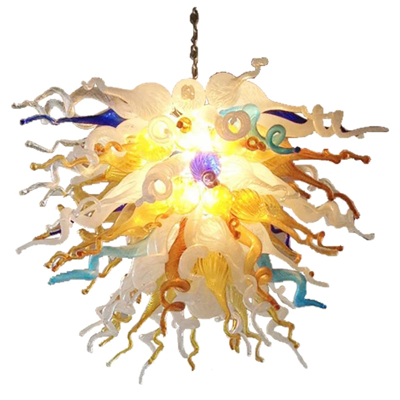 

Handmade blown Glass Lamp Murano Chandeliers Home Intdoor Lighting Decoration Chain Ligtht Fixture