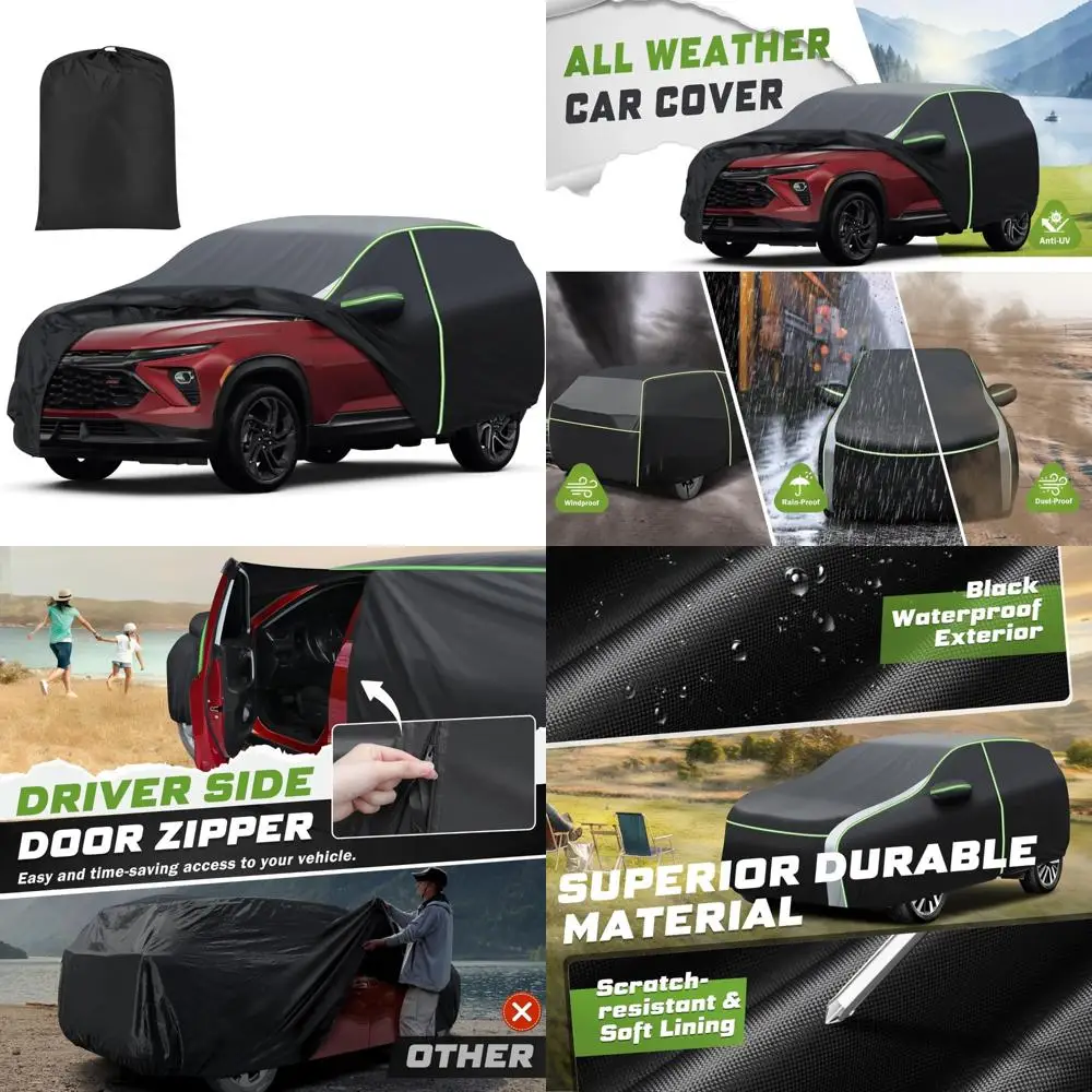 

All-Weather Trailblazer Car Cover 2020-2026, 7-Layer Full Protection, Waterproof & UV Resistant Vehicle Cover