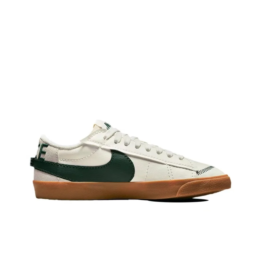 Nike Blazer Jumbo Leder Freizeitschuhe Low Top Board Schuhe Herren Schuhe Damen Schuhe Bequeme und vielseitige Nike Schuhe