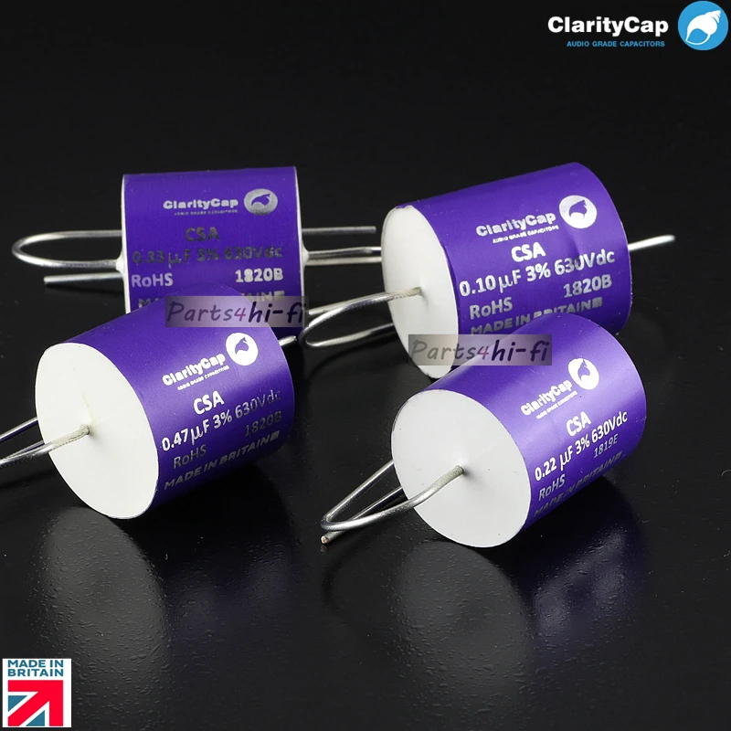 2PCS/lot BRITAIN Original Claritycap(ICW) CSA Promise MKP Crossover 250Vdc-630Vdc 3% Audio Coupling Capacitor free shipping