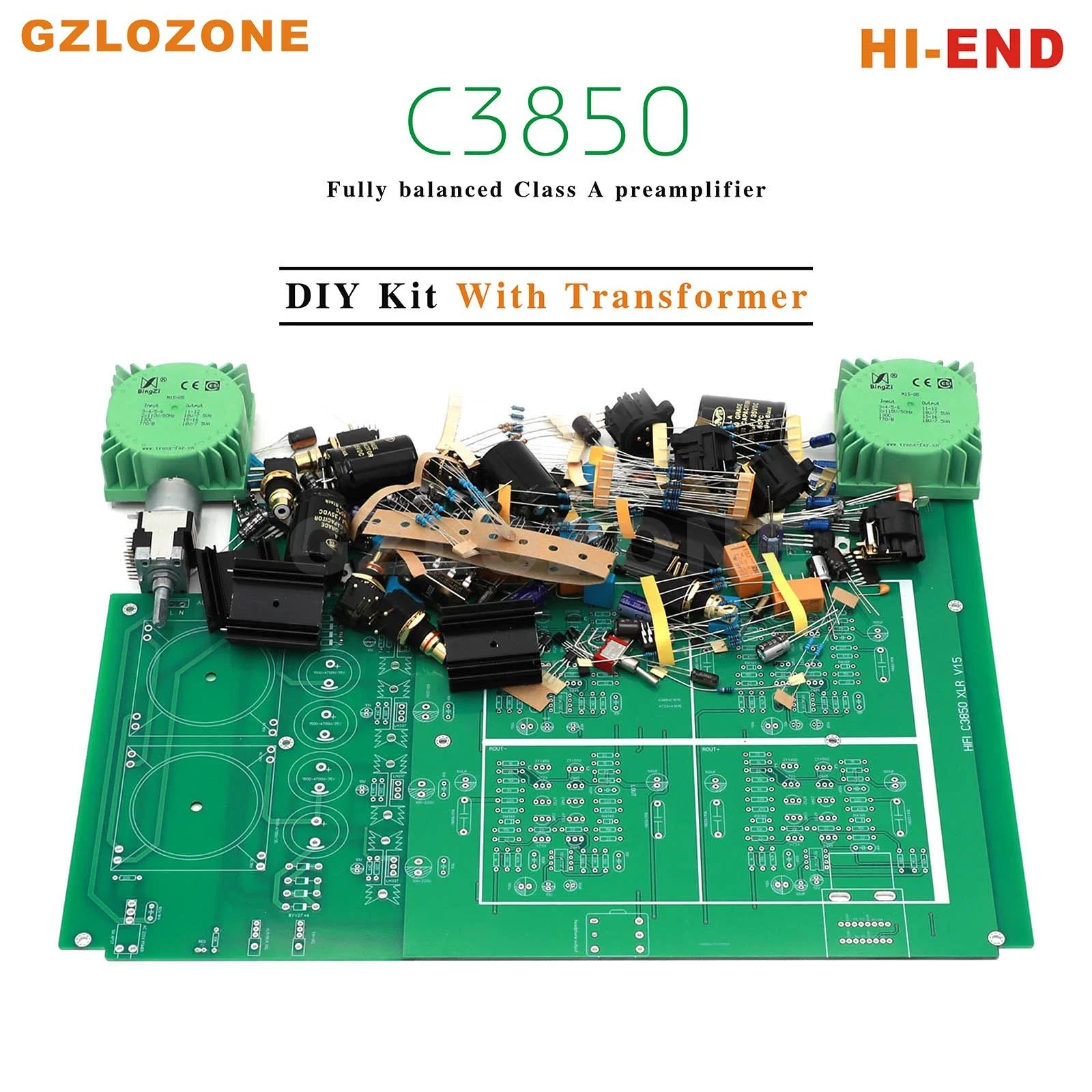 

GZLOZONE HIEND C3850 Полностью балансированная плата предусилителя класса A, эталонная схема Accuphase C-3850