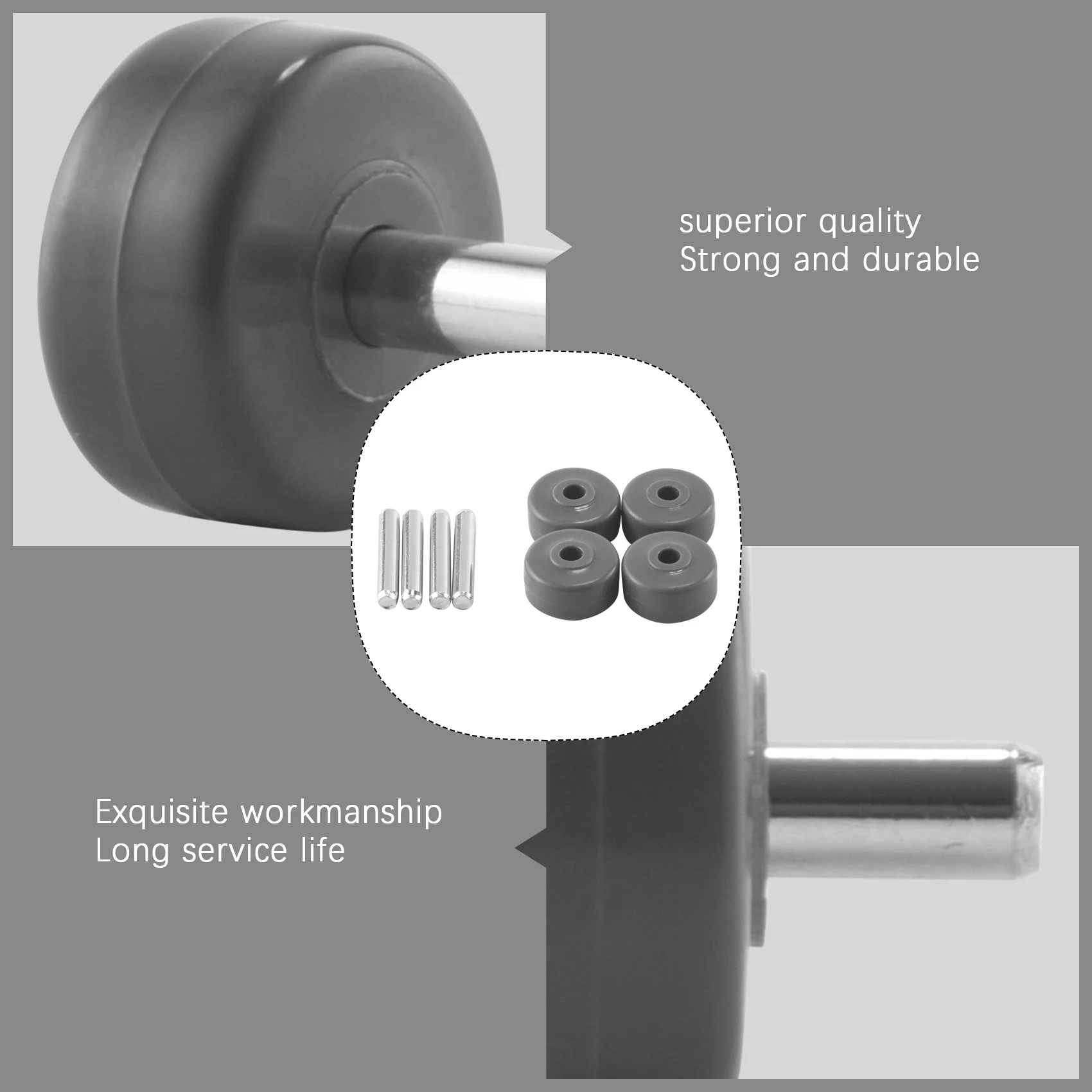 

A39M 2Set Replacement Front Wheel For Shark Vacuum Cleaner NV350, NV351, NV352, NV355, NV356E, NV500, NV501, NV502 And More