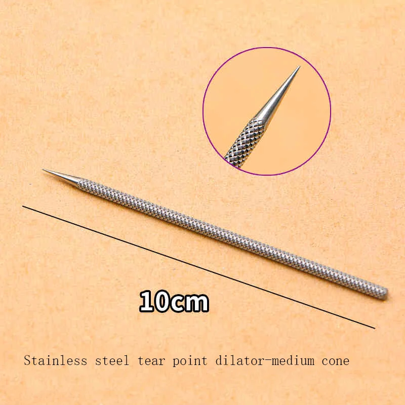 Tear point dilator ophthalmology tear point dilator stainless steel titanium alloy cosmetic instrument line carving tool