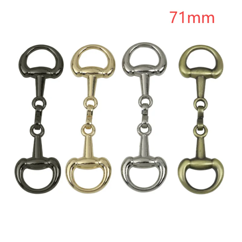 

5pcs Metal Clasp Bags Strap Buckles DIY Key Chain Hook Collar Carabiner Snap Split Ring Bag Part Accessories Wholesale