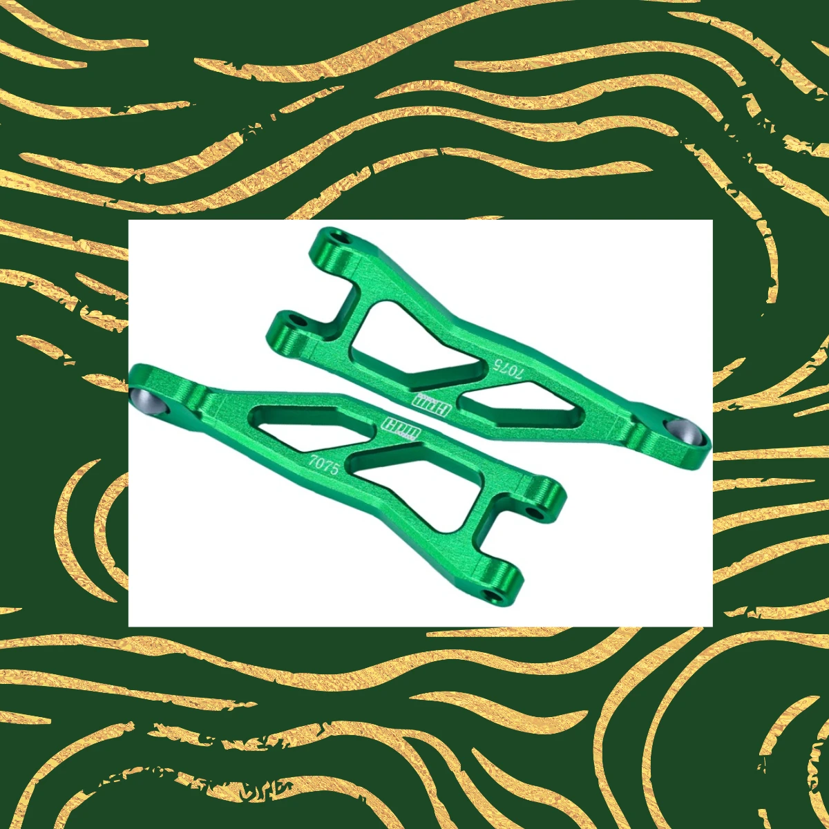 GPM سبيكة 7075 أذرع التعليق العلوي الخلفي ARRMA 1/18 جرانيت جروم تايفون جروم RTR-ARA2106