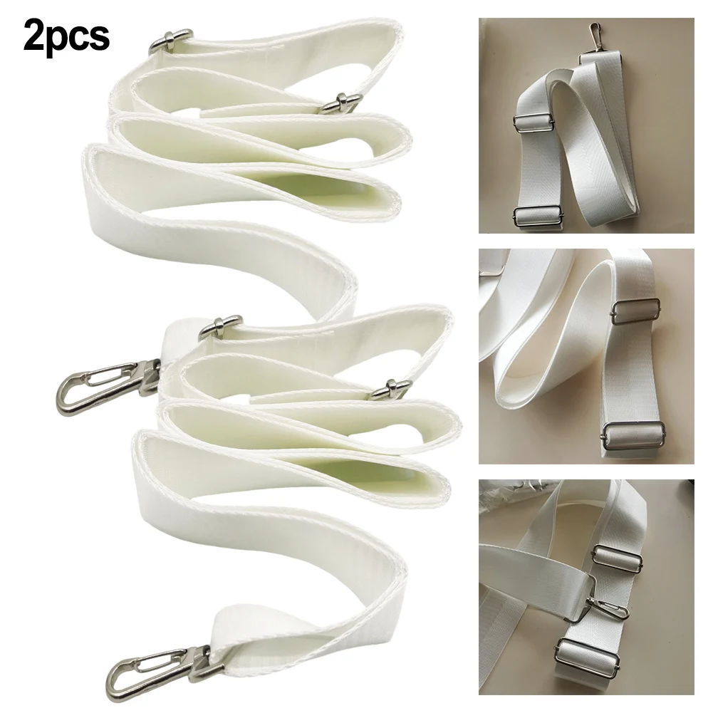 Stainless Steel Buckle Tennis Games Adjustable Tennis Net Belt Stainless Steel Buckle Strap Long-lasting Use Nylon Material