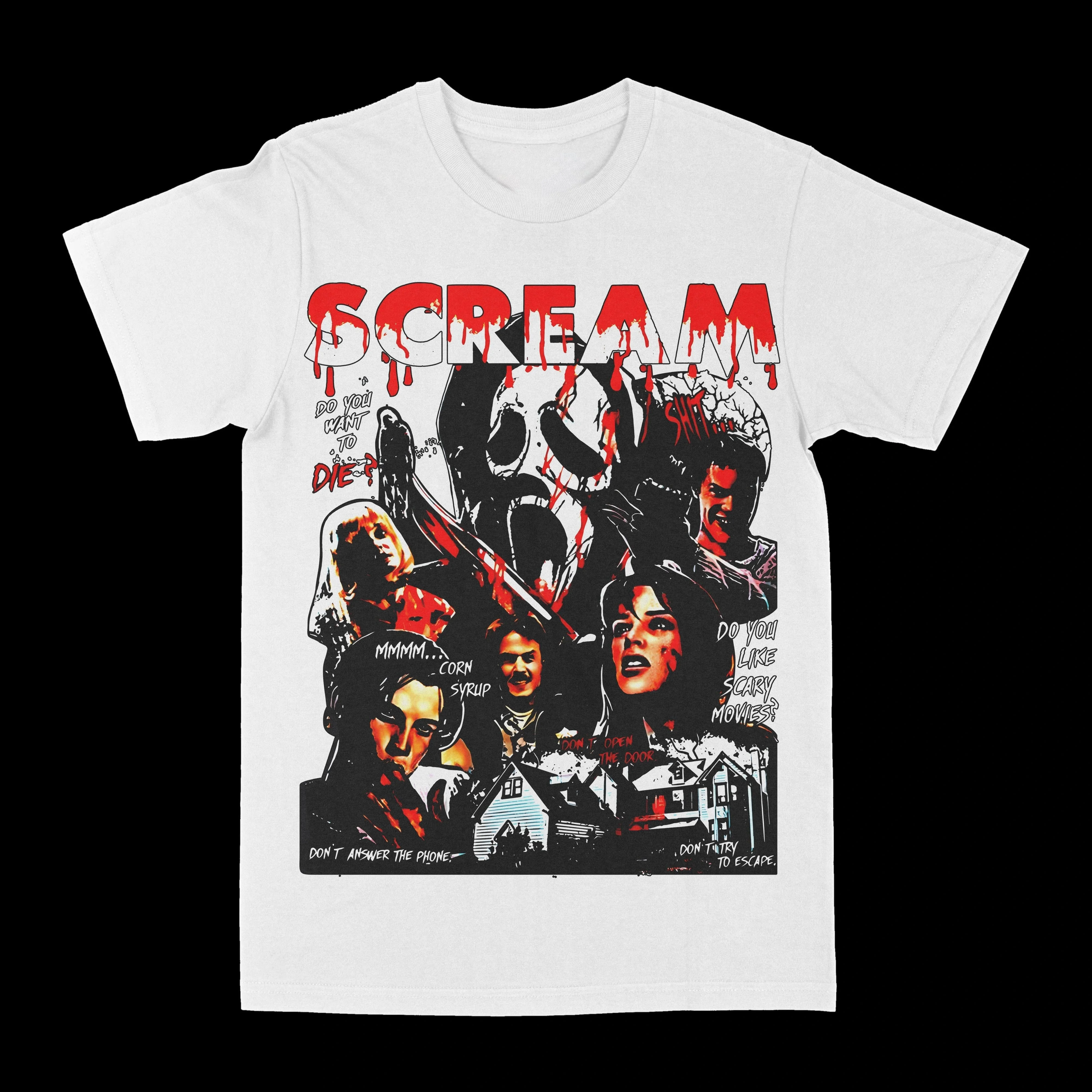 

Hip Hop Horror Grimace Diablo American Cotton Summer Short Sleeve Printed T-Shirt Casual Men's and Women's T-Shirt
