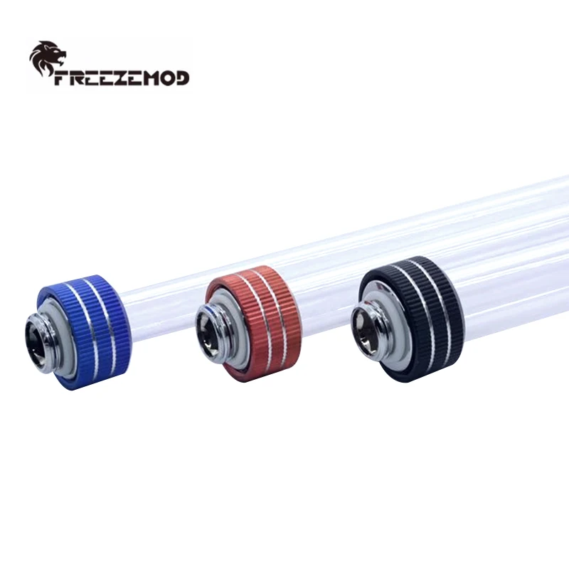 FREEZEMOD Komputerowa rurka PETG o średnicy zewnętrznej 12/14/16mm, przezroczysta rurka do chłodzenia wodnego, klasa A, 500mm, 2 sztuki/opakowanie — zdjęcie produktu 6