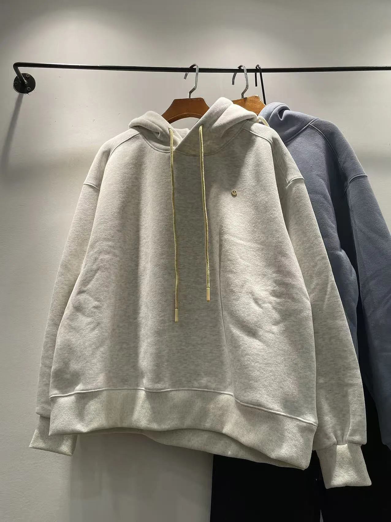 

Warm Fce Lined Oversized Hoodie Long Sve Korean Sle Women's Sweatirt Autumn Winter Faion Casual Comfortable Top