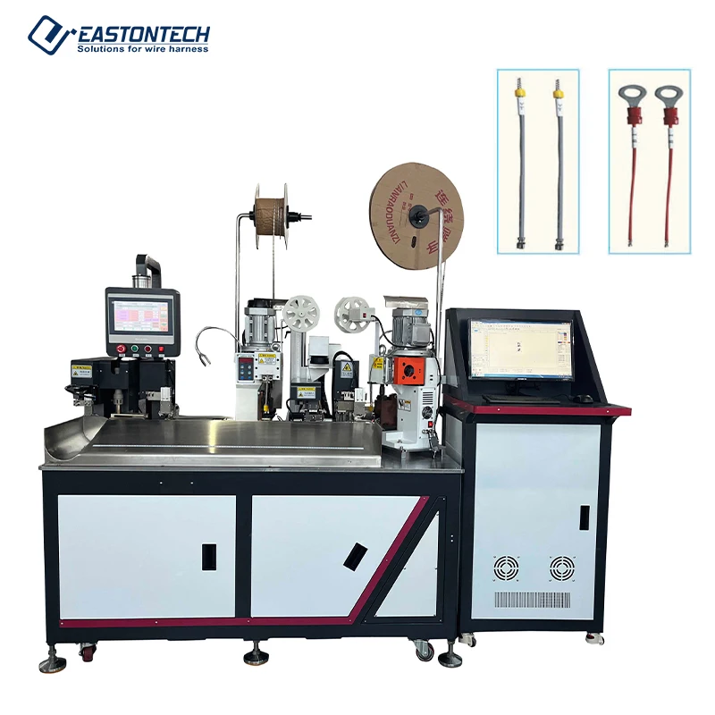 EASTONTECH EW-8890 Single-Side Marking Machine for Automatic Wire Cutting Stripping & Crimping