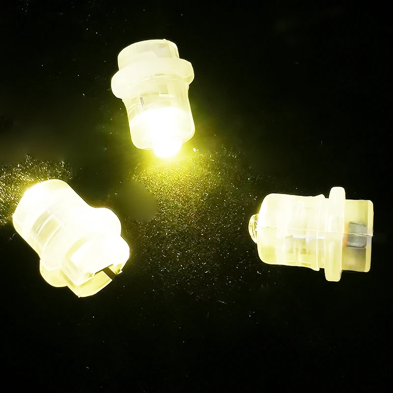 10 Uds Mini luces DIY accesorios Rave lámpara de luz Led Festival para suministros brillantes fiesta cumpleaños boda decoración de vacaciones