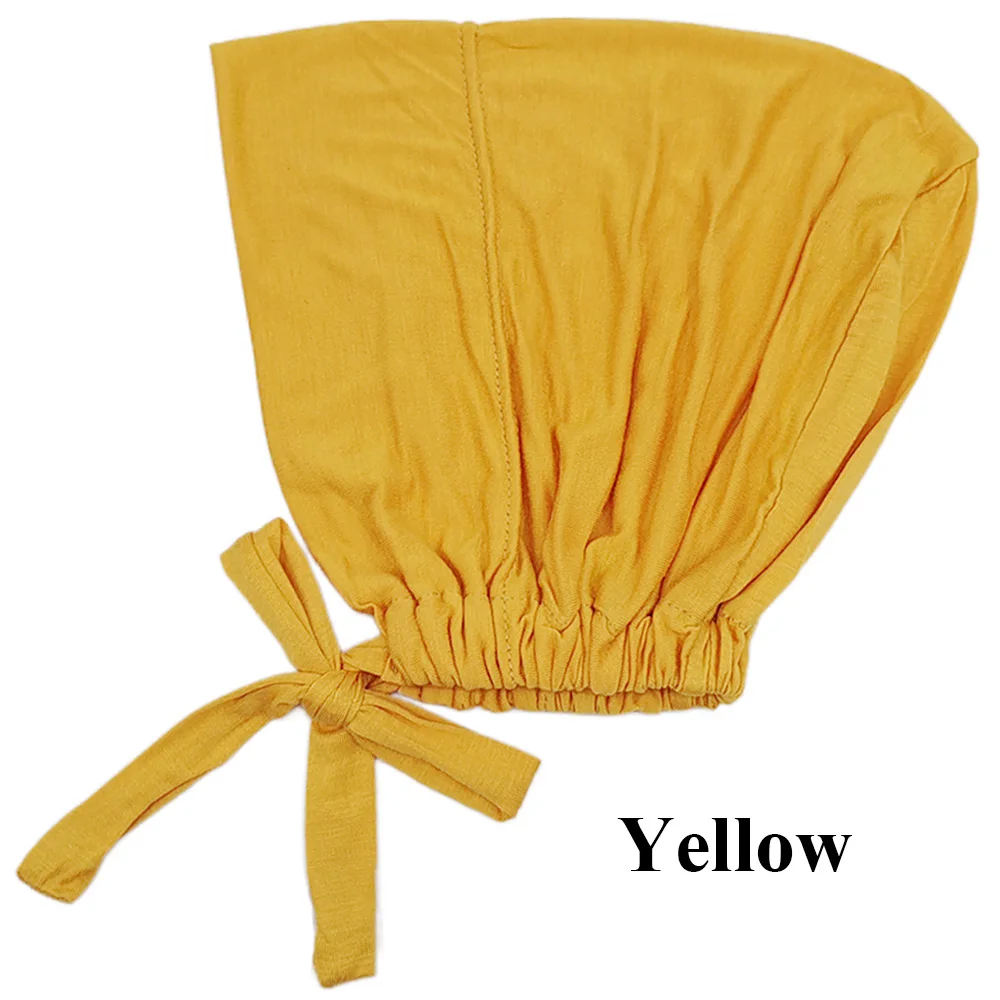 Neue Weiche Modale Muslimischen Turban Hut Innere Hijab Caps Islamischen Underscarf Motorhaube Indien Hüte Weibliche Headwrap Turbante Mujer