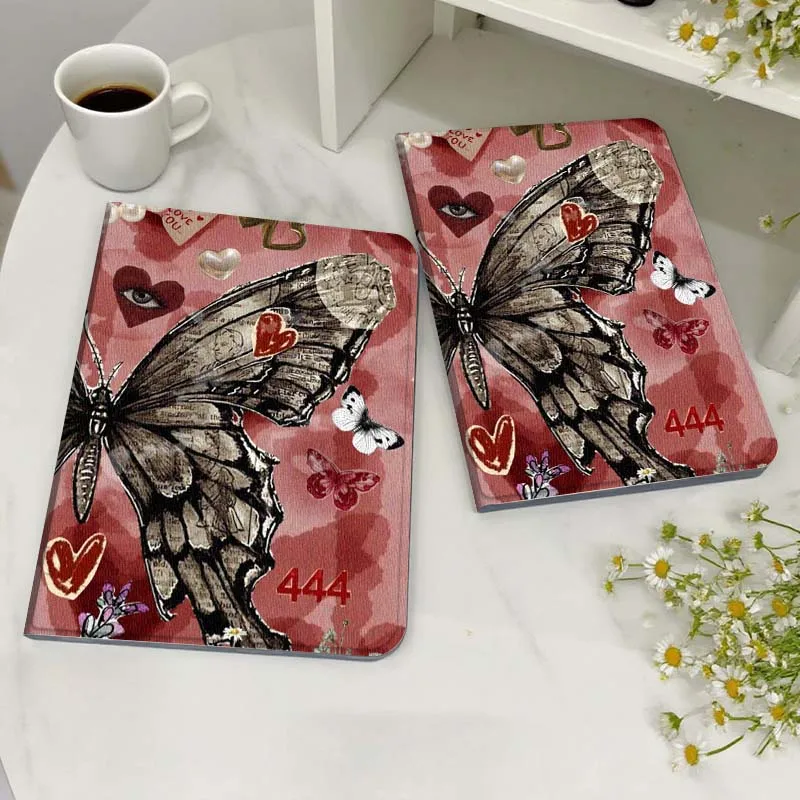 

Red Flower Love Letter For Honor MediaPad MatePad 6 7 X8 M5 M6 V6 V7 T5 T10 T10s 10 11 SE C5e X8a Pro Lite Tablet Case