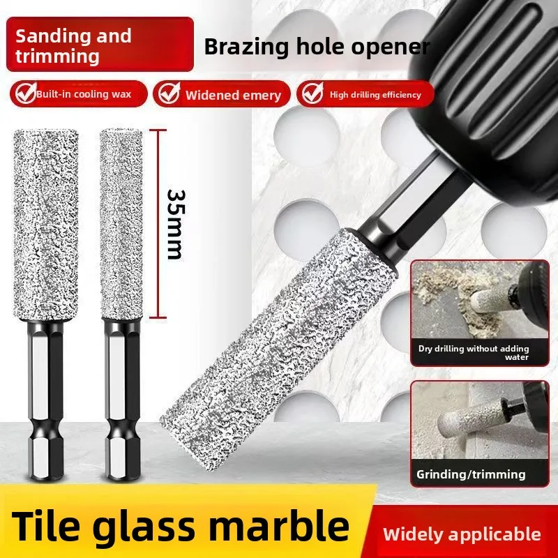 

Сверло для пайки, сверление большого дьявола, шестиугольный хвостовик, шлифовальная головка, плитка, стекло, мрамор, сверление, специальный открывалка для отверстий