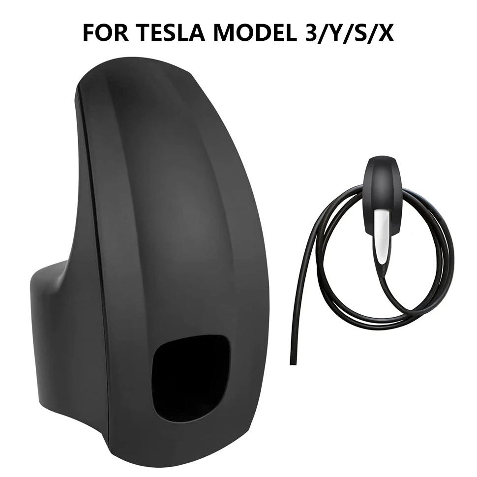 

EV Charger Holder tesla Cable Holder Premium Wall Mount for US Tesla Model 3/Y/S/X Charger EV Charging Cable Organizer