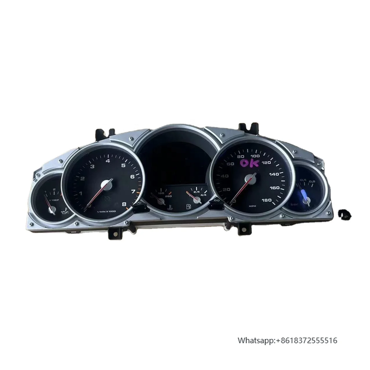daCar Dashboard for 2006 Porsche Cayenne Instrument Panel