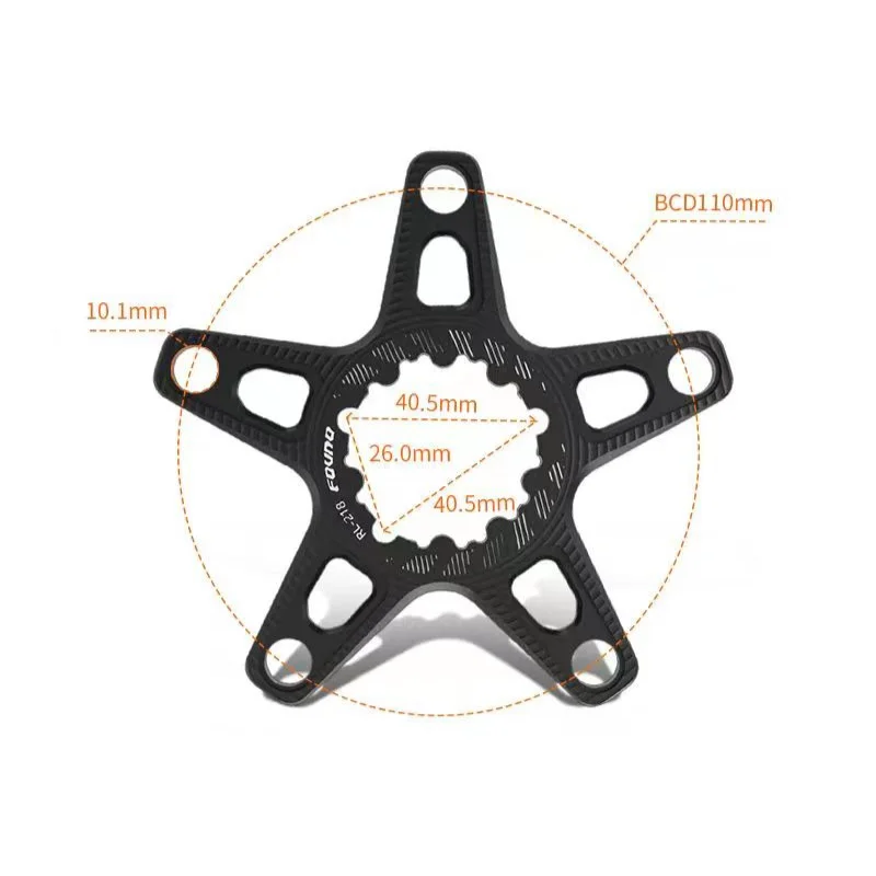 FOVNO Chainring Adapter forSRAM GXP Spider to 104BCD 110BCD forShimano Direct Mount Converter M6100 M7100 M8100 M9100 12S MTB