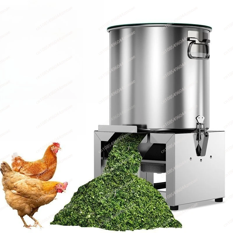 

Multifunctional Stainless Steel Cutter - Grinds Grass & Vegetables for Poultry Feed, Chicken Duck Goose Crusher