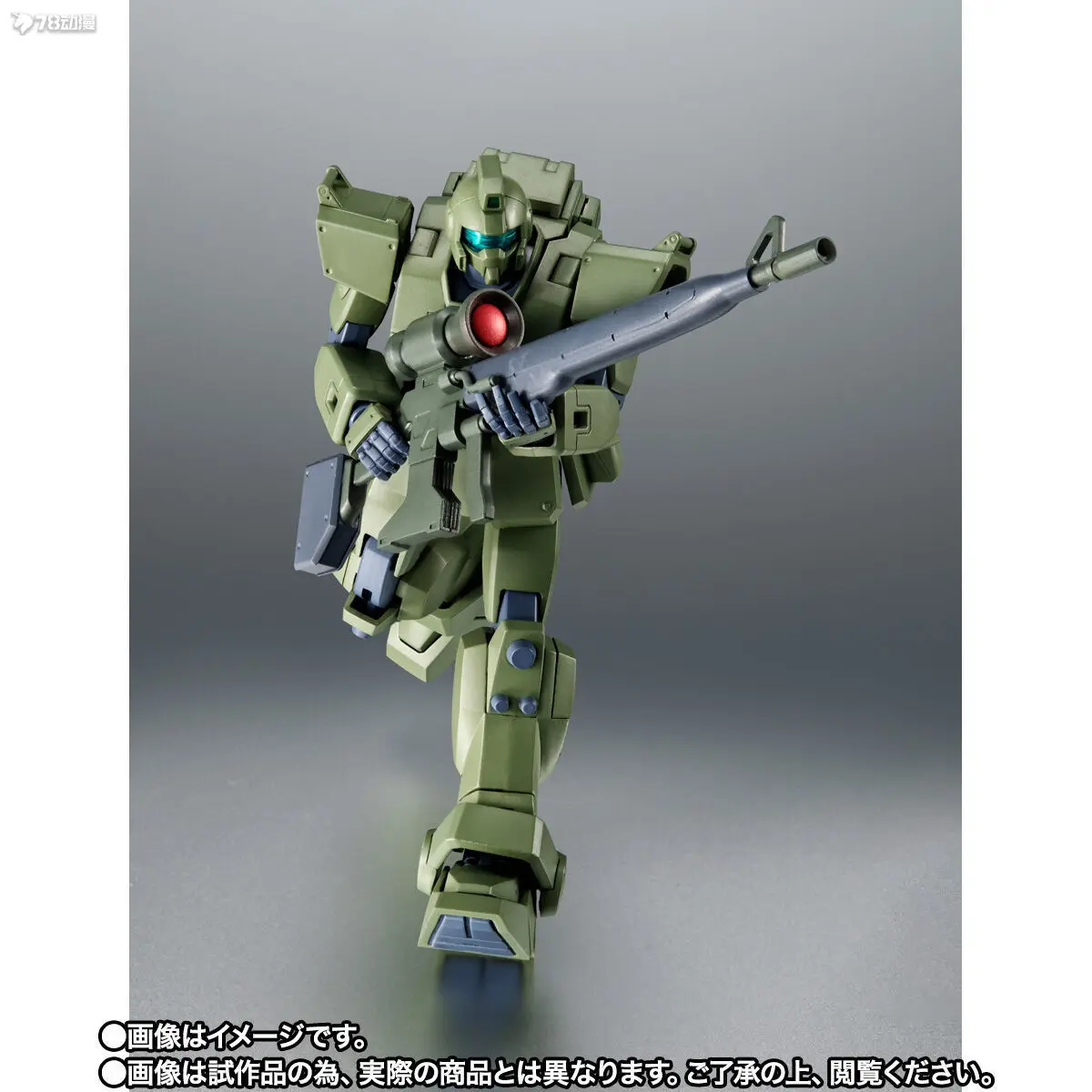 Bandai Originele ROBOT Soul Limited Edition Sniper Type Jim Ver. ANI.M.E. Anime mobiele pop handgemaakt model speelgoed jongen model cadeau