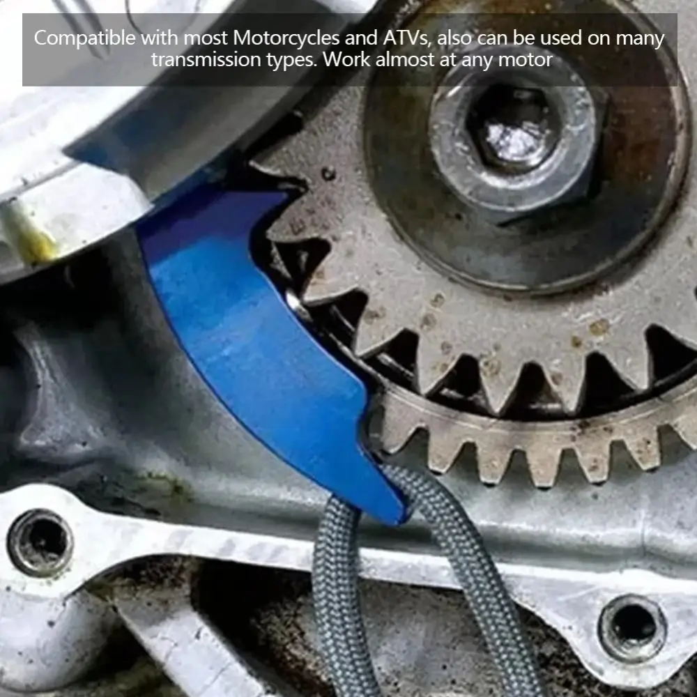 Red/Black/Blue/Gray Gear Tool High-quality Aluminum Fixing The Gear Position Gear Jammer Tool 5cm/1.96inch Efficient