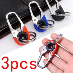 Stainless Steel High Quality Car Key Buckle Key Ring Key Chain Hook Outdoor Carabiner Climbing Keyfob for Men Gift