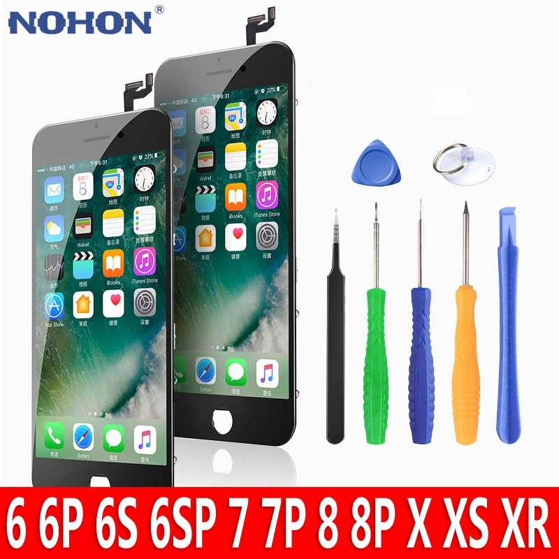 nohon-schermo-lcd-per-iphone-6-6s-7-8-plus-x-xr-xs-max-sostituzione-3d-touch-digitizer-assembly-lcd-per-telefoni-cellulari