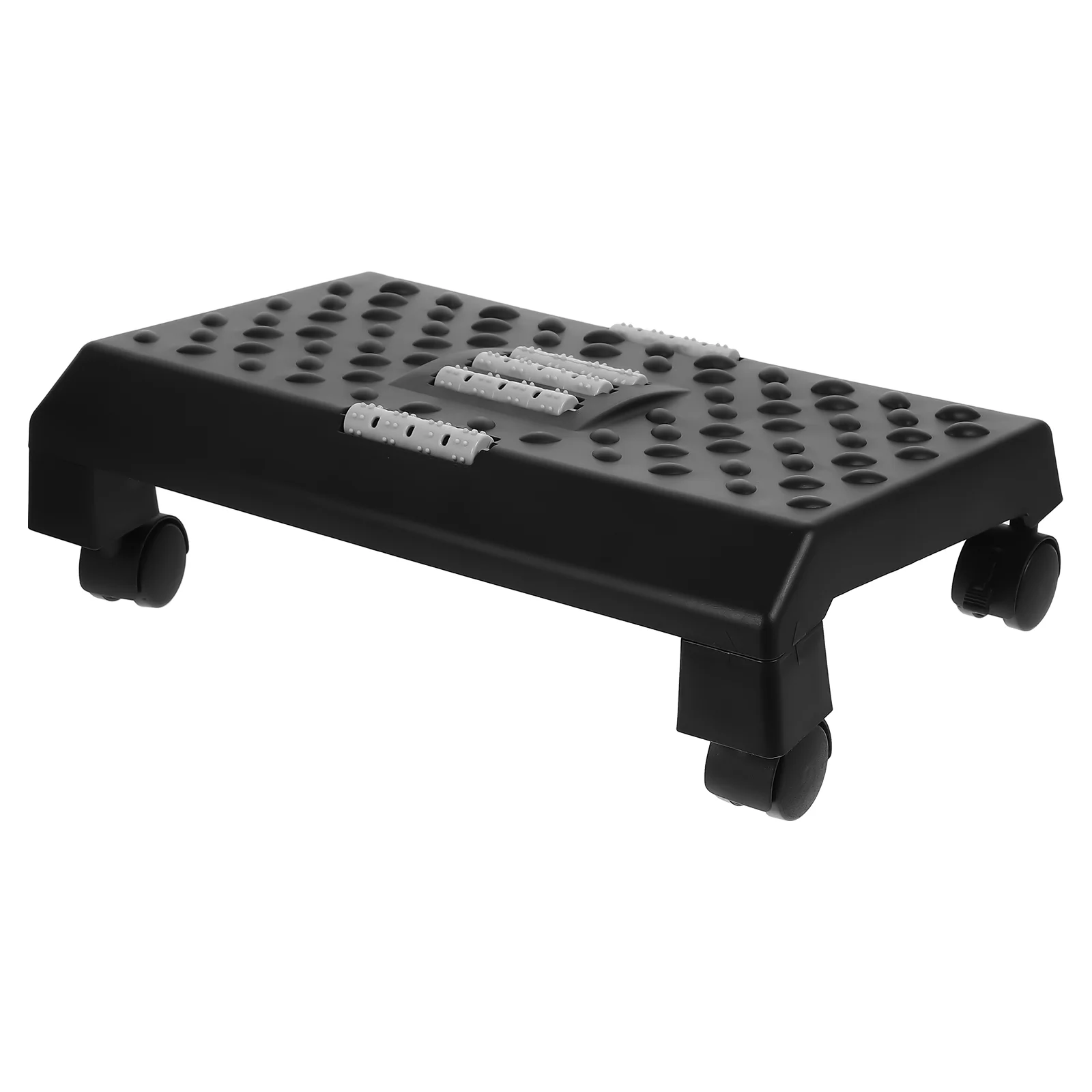 Office Foot Pedal Pedicure Stand Cart Portable Tables Folding Stepping Stool Footrest Elder