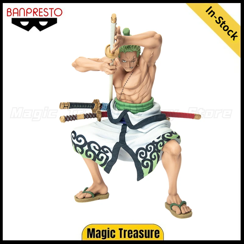 

【In Stock】Original BANPRESTO BWFC ONE PIECE Roronoa Zoro BWFC 10th The Original Figure Toy Ornament Gift