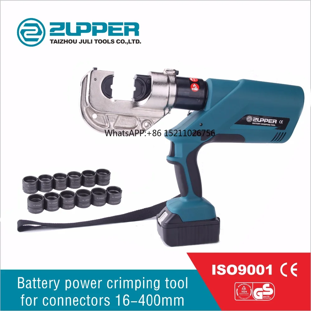 ZUPPER EZ-400 Battery Powered Pipe Hydraulic Pressing Tool Crimping Tool