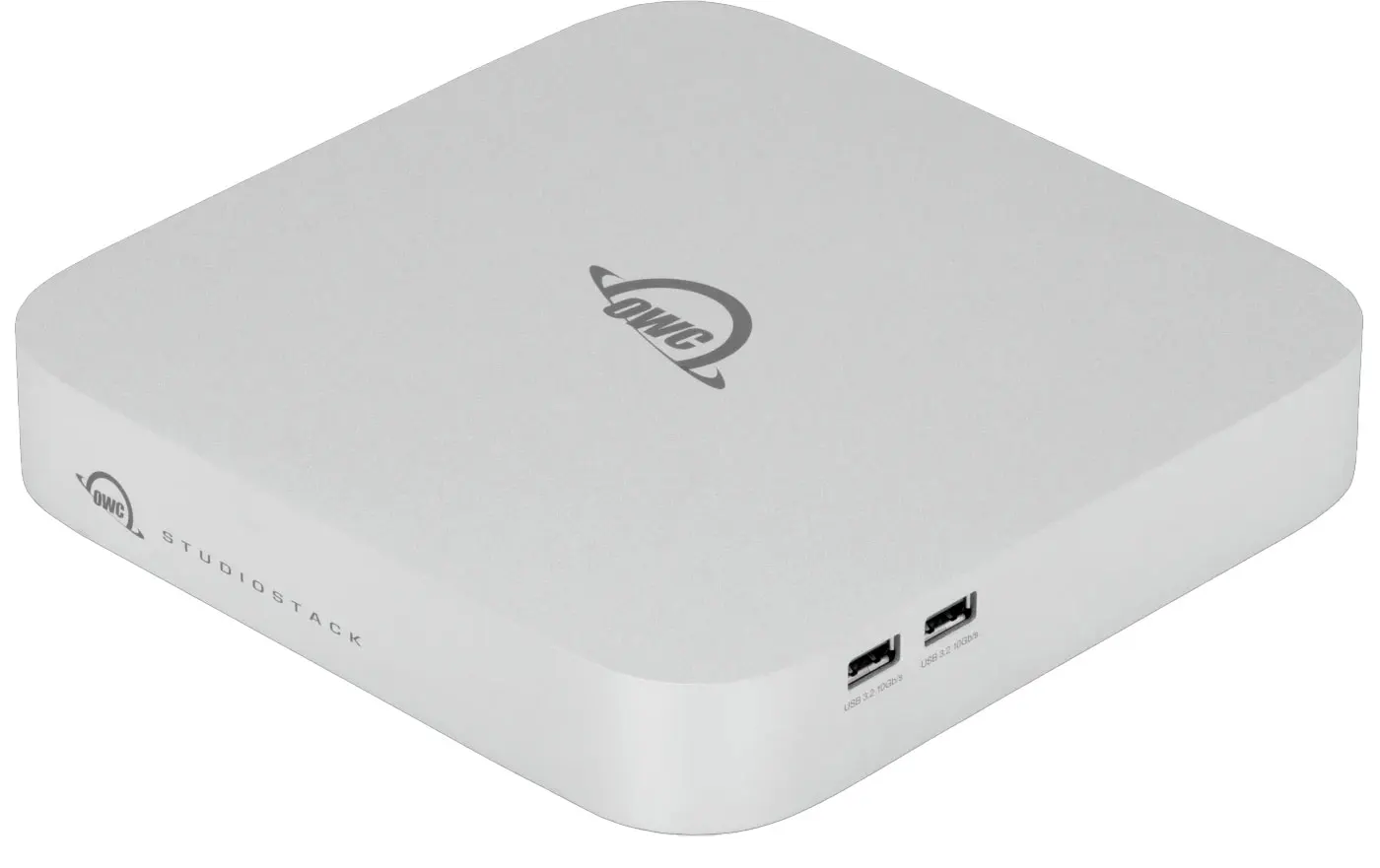 OWC StudioStack Thunderbolt 5 Dock & NVMe SATA Storage Enclosure, Up to 32TB, 80Gbps, 3 USB-A for Mac Studio/Mini PC