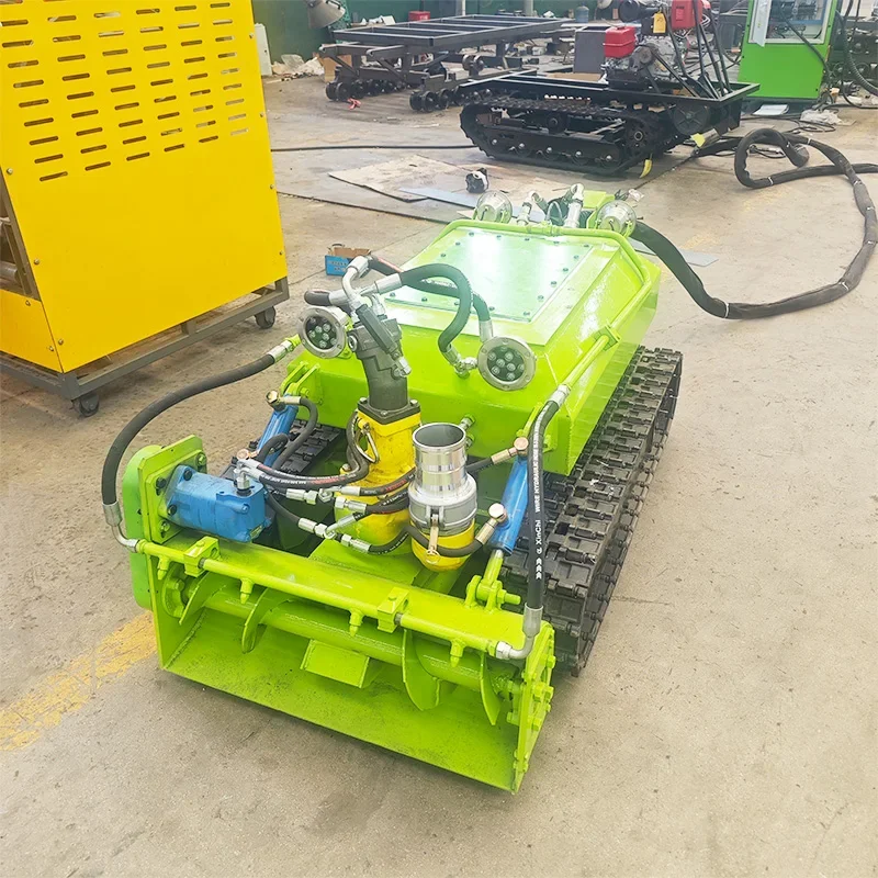 Water Proof Rubber Tracked Underwater Dredging Robot