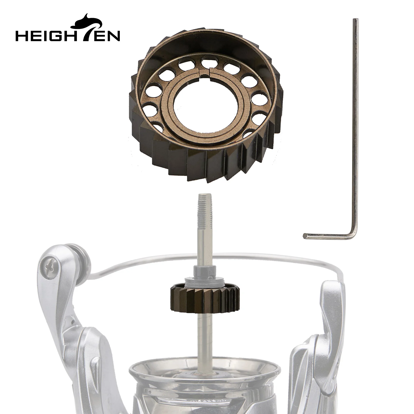 

HEIGHTEN Drag Click Ratchet Special For Shimano Stella Vanquish Twinpower Stradic Vanford Spinning Reel