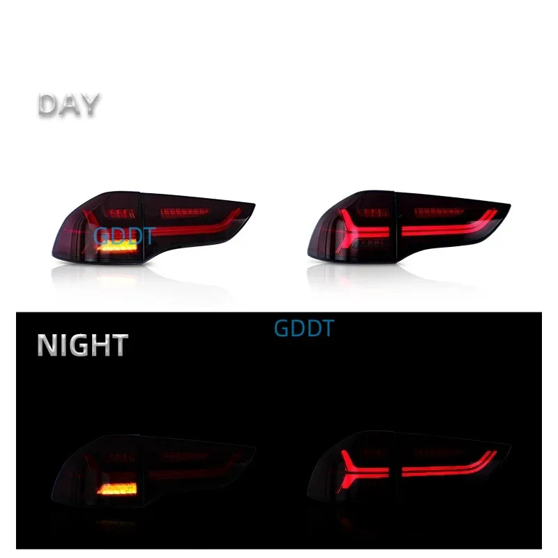 4 Pieces Led Tail Lamp Accessembly for Pajero Sport KH 2011-2018 Rear Stop Light for Montero Sport Rear Turning Signal Lamp