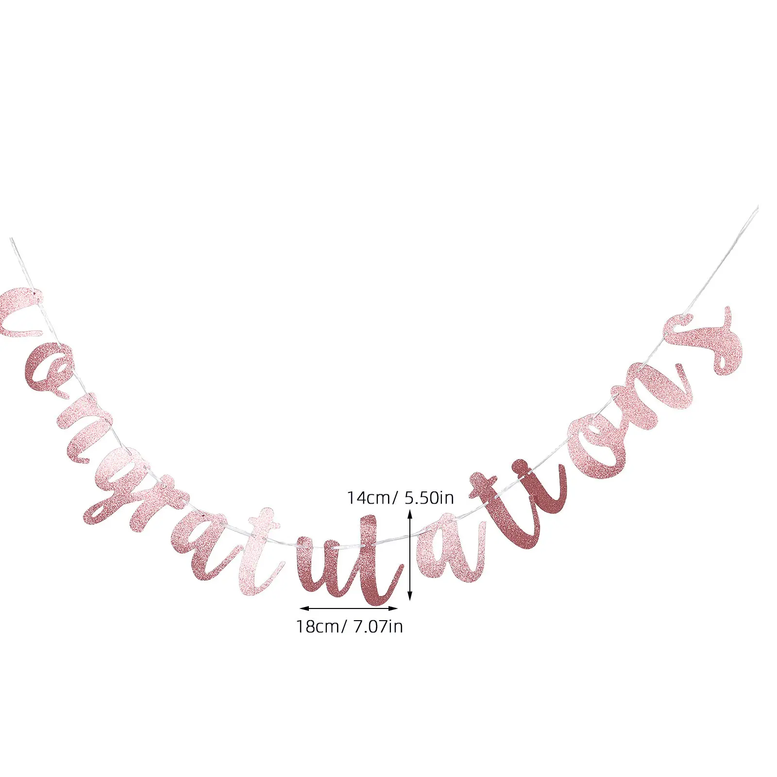 Stylish Graduation Season Hanging Banner Decor for Graduation Party Celebrations College High School Senior Class Reunion Photo