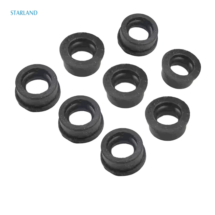 8 Pieces Elastic Rubber Gaskets Spare Part For YKF Hand Shank Soft Ice Cream Machine Accessores