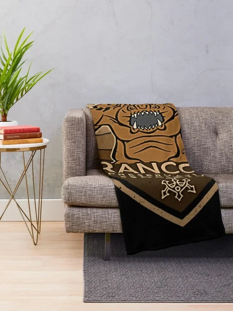 Rancor Preservation Society | Geekdom Pop Culture | DopeyArt Throw Blanket cosplay anime valentine gift ideas Blankets