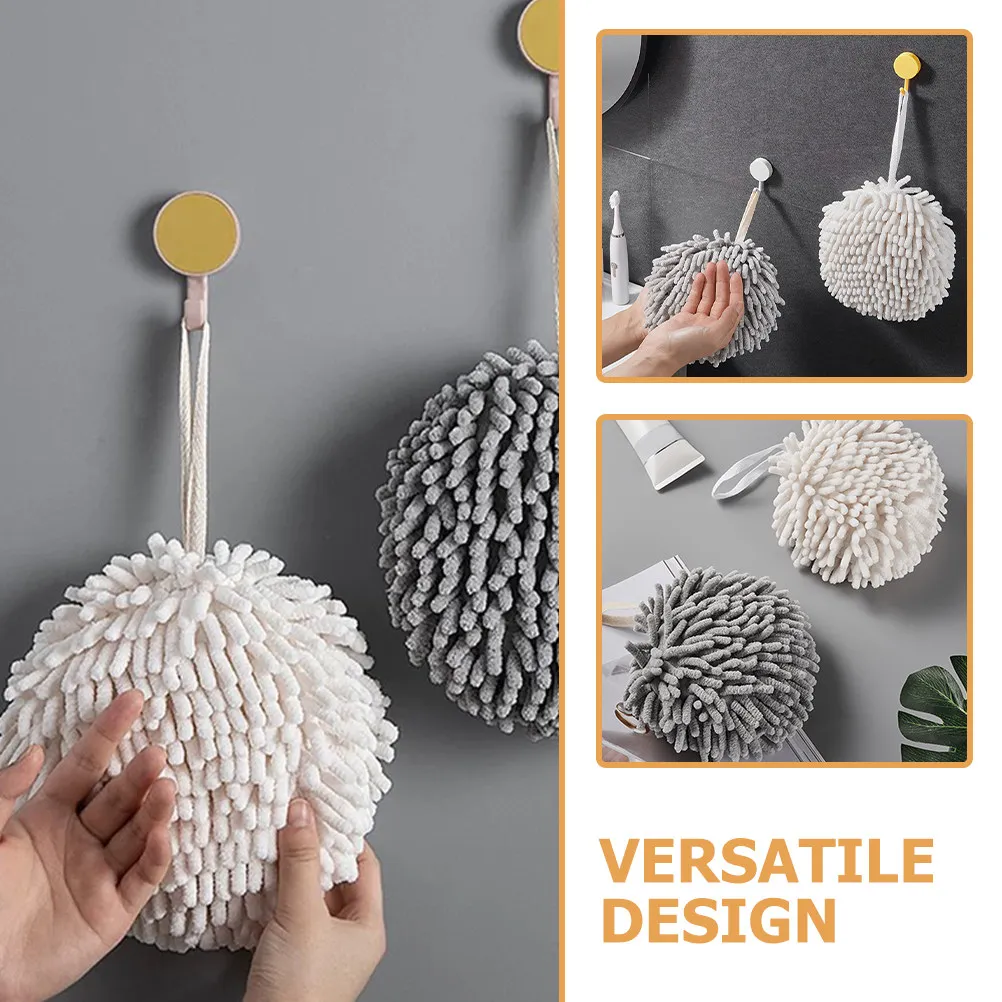 

Набор из 4 сферических полотенец для кухни и ванной комнаты, впитывающие, для дома, для сушки рук, из микрофибры, быстросохнущие, мягкие, стильный дизайн