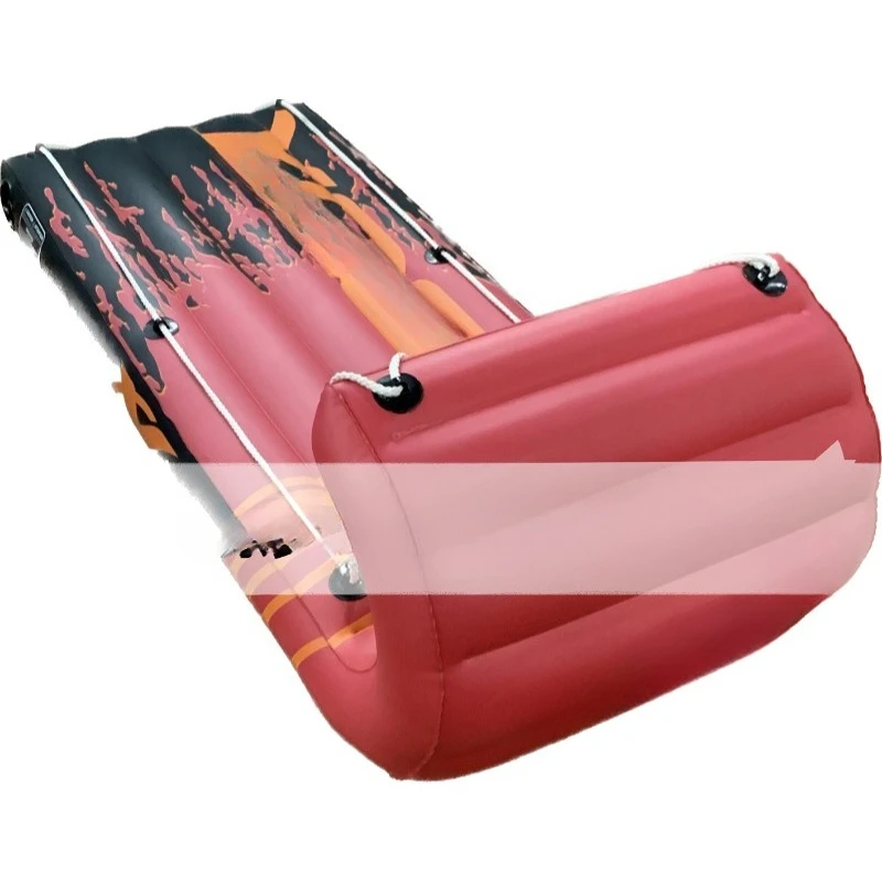 Inflatable Ski, Thickened Hard Bottom Wear-resistant Snowboard Folding Charge Adventure Air Cushion Sled