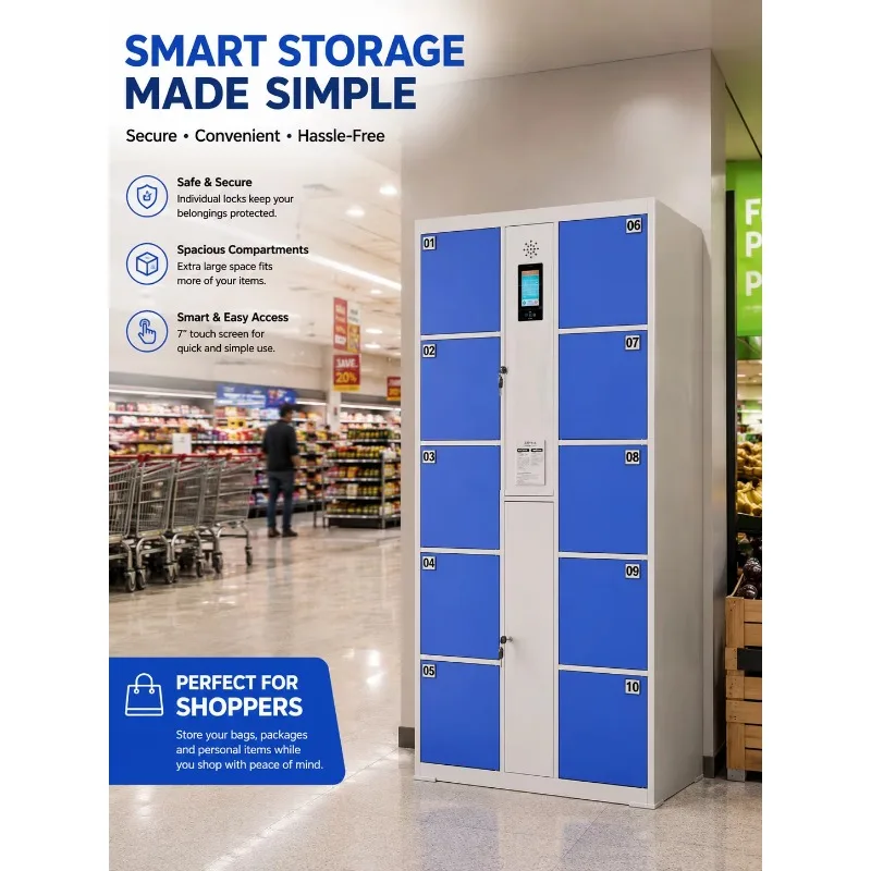 Customized Smart Storage Locker with AI Facial Recognition, 7