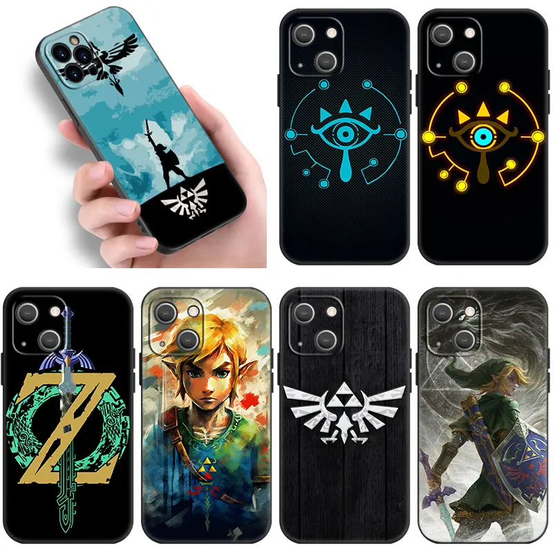 The L-Legend of Z-Zeldas Black Phone Case For Samsung Galaxy S24 Ultra S23 Plus S21 FE S22 Ultra S20 FE 5G S10E S10 Lite S9 Plus