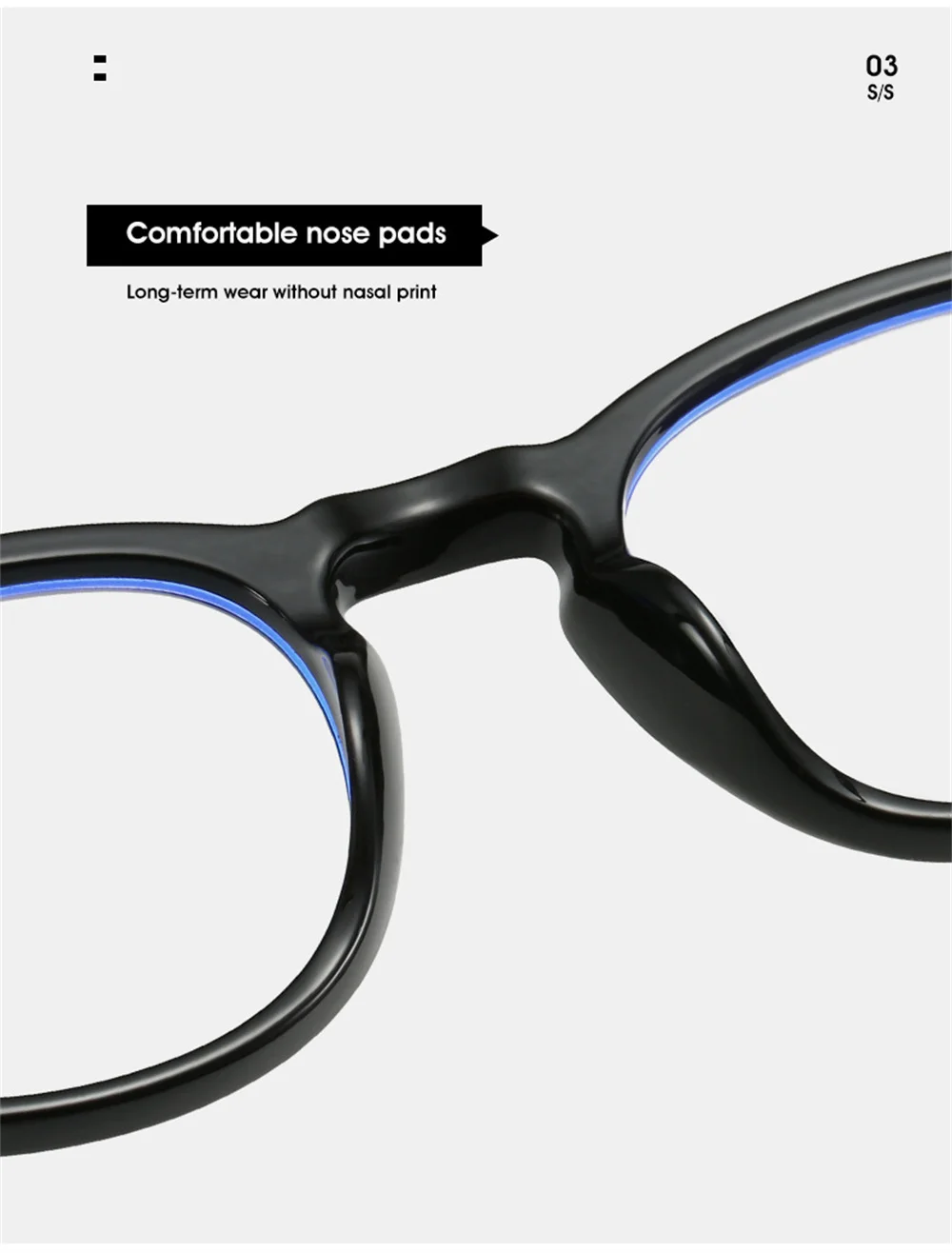 Klassische Eckige Schwarze Blaulichtfilter-Brille 2026 Herren Vintage Klare Blaulicht-Linsen Brillengestell Damen – Detail 9