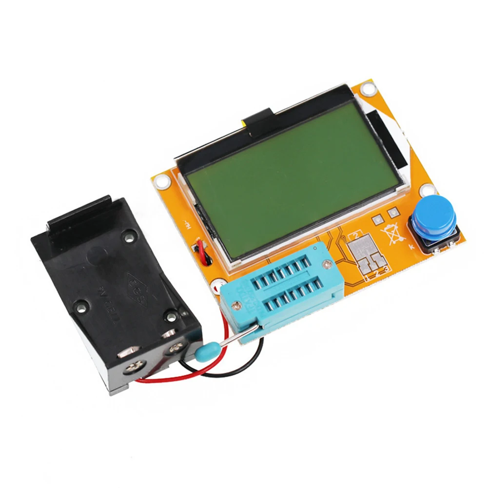 For LCR-T4 Transistor Tester M328 Meter Diode Capacitor Inductor Resistor MOSFET Thyristor Detector With LCD Display For Electro