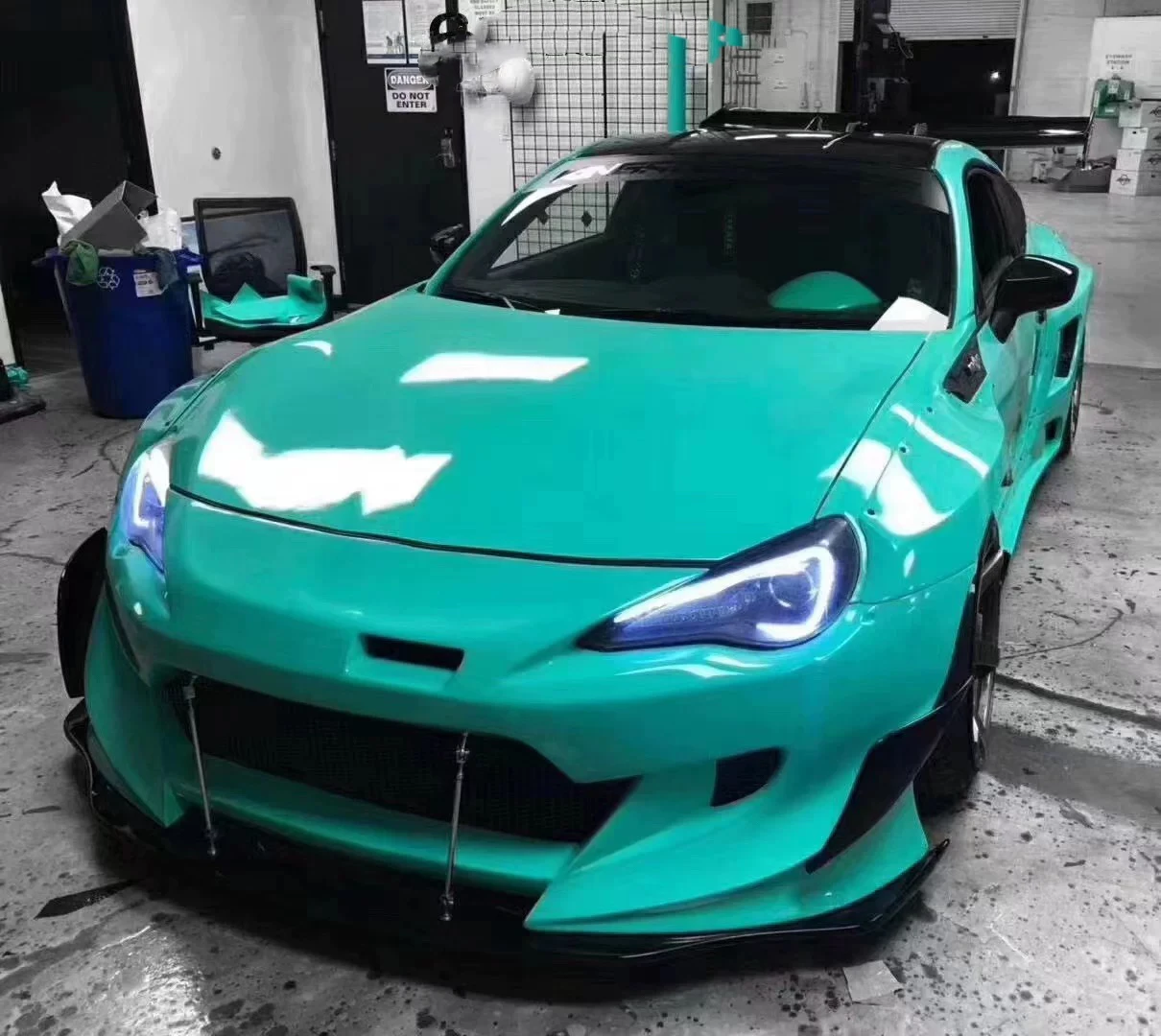 

Заводской хит продаж, комплект широкого кузова в стиле Rocket Bunny V3 для GT86 ZN6 ZD6 BRZ, передний и задний бампер, боковые юбки, спойлер Tu