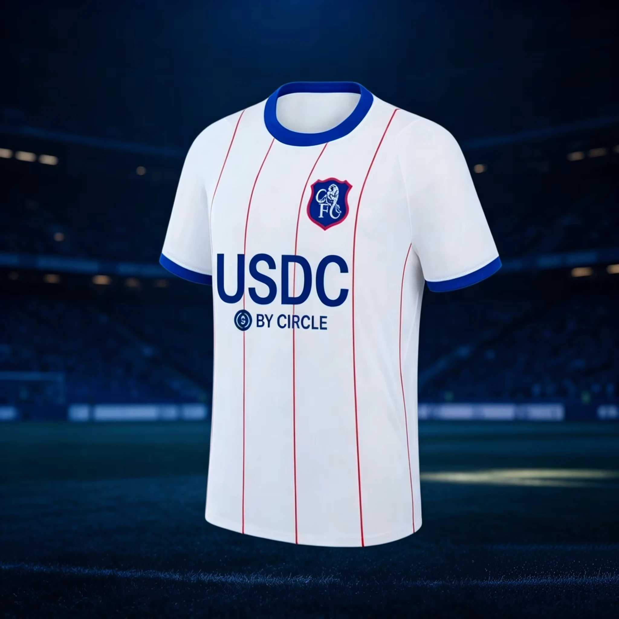26-27 Season Chelsea Unisex Retro Football Jersey Shirt, 3D Print Mesh Ventilation Quick-dry fan top tee