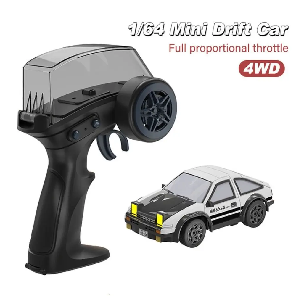 

Новый пластиковый радиоуправляемый дрифт-автомобиль 1/64 MINI AE86, черно-белый гоночный автомобиль с дистанционным управлением, электрический гоночный спортивный радиоуправляемый трюк, игрушечный автомобиль в подарок